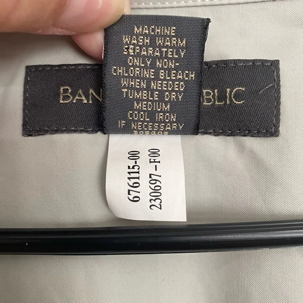⭐️BANANA REPUBLIC Zip Front Jacket‎